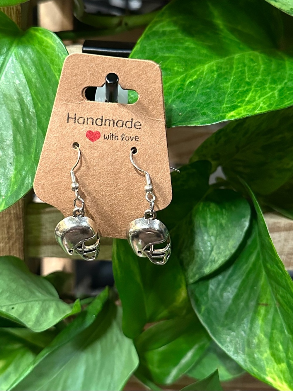 🏈✨ Football Helmet Fashion Hook Earrings | Lightweight Sports Fan Jewelry ✨🏈